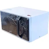 Samsung MS23K3513AW, Arbeitsplatte, 800 W, Eingebautes Display, LED, Tasten, Weiß