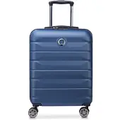 Delsey 00386680302T9, Karre, Harte Schale, Schwarz, Klein, 4 Rad/Räder, Spinnrad