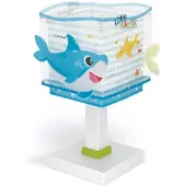 DALBER Tischlampe Little Shark für Kinder
