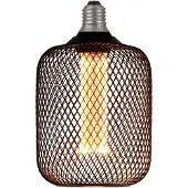Searchlight Mesh-Lichtquelle Lampy schwarz Ø 10cm
