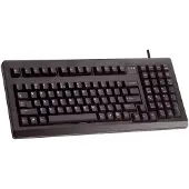 Cherry G80-1800 COMPACT KEYBOARD, Kabelgebunden, Schwarz, PS2/USB (QWERTZ - DE), Volle Größe (100%), Kabelgebunden, USB, QWERTZ, Schwarz