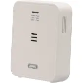 ABUS Kohlenmonoxid-Melder COWM370 - CO-Melder mit 7-Jahres-Sensor, 85 dB lautem Alarm; Prüftaste & 3 Jahre Batterielebensdauer - Weiß