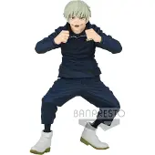 Banpresto , Toge Inumaki Figur aus der Serie Jujutsu Kaisen Jukon No Kata, Dunkelblau