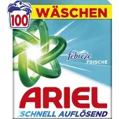 Ariel Pulver Febreze 5.03KG Vollwaschmittel 100 WL