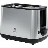 Electrolux E3T1-3ST, 2 Scheibe(n), Grau, Edelstahl, Edelstahl, Drehregler, 800 W, 800 W