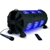Caliber Karaoke-Set - Led-Beleuchtung und Akku Schwarz (HPG519BTL)