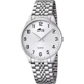 Lotus Herren Uhr Classic Casual Edelstahl Armbanduhr silber UL15883/1