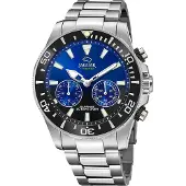 Jaguar Herren Multifunktion Uhr Connected Sport Elegant Edelstahl silber UJ888/6