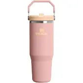 Stanley IceFlowTM Flip Straw 2.0 Tumbler Thermosflasche aus rostfreiem Stahl Peach Rose 1 St.