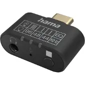 Hama Adapter USB-C auf Klinkenstecker