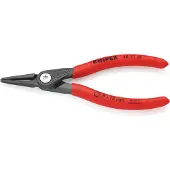 Knipex 48 11 J0, Sicherungsringzange, Chrom-Vanadium-Stahl, Kunststoff, Rot, 140 mm, 105 g