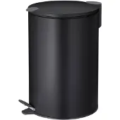 kela Mülleimer Mats mit Pedal Schwarz 12 Liter