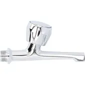 WOLFPACK Grifo Fregadero 12 cm- 1/2' Cromo Volante Metal