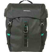 Basil Einzelpacktasche Discovery 365D M Schwarz Melee 30x14x31cm 9Liter