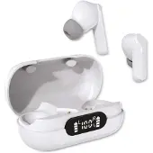 Denver TWE-40, True Wireless Stereo (TWS), Anrufe/Musik, 76 g, Kopfhörer, Weiß