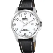 Festina Armbanduhr Swiss Made White - Black