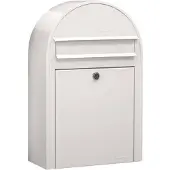 Bobi Briefkasten Classic S 9016 Weiß