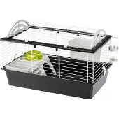 Ferplast Casita 80, Käfig, Meerschweinchen, Schwarz, Weiß, Kunststoff, Metall, 1 Tür(en), 780 mm