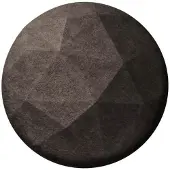 SLV Kapuze aus Filz Mana Ø 40cm - grau