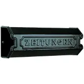 Ks Verlichting Zeitungsrolle Scroll Zeitungen Mit Text Zeitungen - Grün
