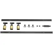 SLV 1008904 PURI 2.0, 1Ph., Triple Track Set, QPAR51, gold/schwarz