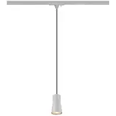 SLV PURI 2.0 Cone, 1 Pendelleuchte, GU10, Pendellänge 200cm, 1x max. 6W, grau 1008261