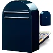 Bobi Briefkasten Classic B 5004 Schwarz Blau