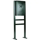 Ks Verlichting Mailbox Postbox B9A im Rahmen - schwarz