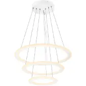 SLV 1007702 ONE FLAT, Pendelleuchte, triple, 300 cm, 2700/3000 K, DALI 2, Touch, weiß