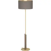 Stars of Light Stehlampe Santandria Gold mit braunem Farbton