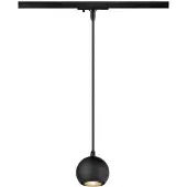 SLV LIGHT EYE 90, 1 Pendelleuchte, GU10, Pendellänge 150cm, 1x max. 6W, matt schwarz 1008168