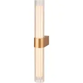 SLV 1007616 LYGANT double, Wandaufbauleuchte, 3000 K, 11 W, messing
