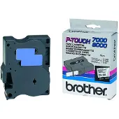 Brother P-touch Band - TX-141 - schwarz auf transparent - 15m x 18mm