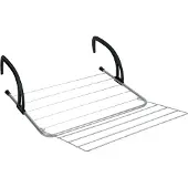 Tomado 406008002 Seram Balkon-Wäschetrockner mit 7 Meter Trockenlänge / Heizungswäschetrockner