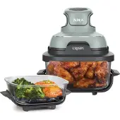 Ninja CRISPi Single 3,8L 1700W Heißluftfritteuse Grün, Grau, Transparent