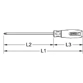 Ks Tools 965.0903, 268 mm, 117 g