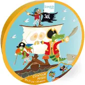 Scratch puzzlespiel Piraat junior 30 x 21cm Karton 29-teilig