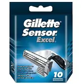 Gillette Sensor Excel Rasierklingen, 10er Pack x 10
