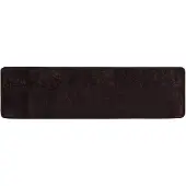 vidaXL Teppichläufer MARSA Anthrazit 100 x 400 cm Polyester und PVC