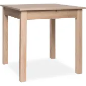 Intertrade Auszugstisch mit 1 Auszugsplatte (je 40 cm), ausziehbar auf 120, 160, 180, 200 cm, Sonoma Eiche Nachbildung, BxHxT: 80x76,5x80 cm; 2043