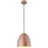 SLV BIG WHITE PRO CONE 30 Pendelleuchte, Pendellänge 250 cm, E27, 1x max. 60 W, Kupfer/Weiß 1008132