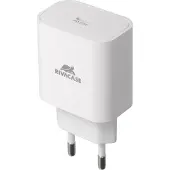 Rivacase 4260709013183, Auto, AC, 1 m, Weiß