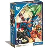 Clementoni DC, 500 Stück(e), Comics, 18 Jahr(e)