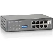 Level One FEP-0800, Fast Ethernet (10/100), Vollduplex, Power over Ethernet (PoE)