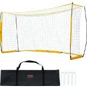 Vevor Tragbares Fußballtor Soccertor Fußballnetz 3,66 x 1,83 m für den Garten