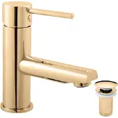 RAV copy of Waschtischarmatur SEINA mit Siphon in Chrom oder Gold SLEZAK