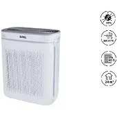 Dremel Luftreiniger, Weiß, für Räume bis 24 m², 200 m³/h Leistung, mit EPA H11-Filter