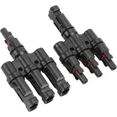 EnjoySolar enjoy solar Solarstecker 3-fach Verteiler für 4 mm² / 6 mm², IP67, PV-Steckverbinder, 0% MwSt.