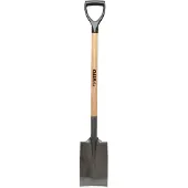 Vito Randspaten Gehärteter Stahl Holzstiel Ergonomischer Griff