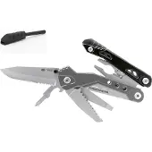 True Utility Notfalls-Überlebens-Multitool FIRERANGER L.geschl.108mm Klingen-L.70mm
